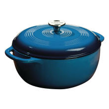 Enamel Cooking Pot Cast Iron Casserole Pot - 10Inch